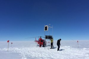 Imagen del glaciólogo Ben Galton-Fenzi