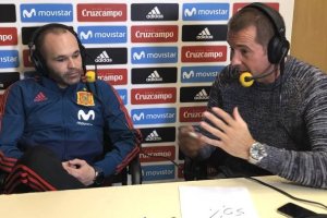 Andrés Iniesta en El Larguero.
