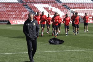 Lucas Alcaraz lamenta la lesión de Fran Rodríguez.