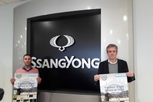 Sergio Domínguez con Asier Arrizabalaga en Almerialva.