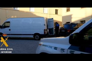 Agentes durante la Operación Estribera, desarrollada en el Poniente almeriense.