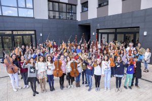 Casi 100 jóvenes músicos asisten al curso de perfeccionamiento organizado por la OCAL.