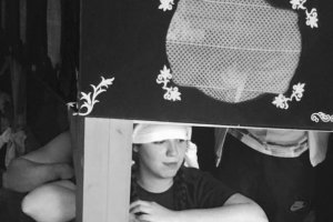 Irene Romero Hernández, costalera  del Cristo del Amor.