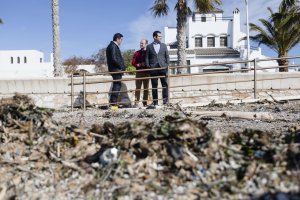 Visita a la playa de Costacabana.
