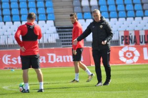 Imagen del entrenamiento del sábado.