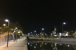 Area de paseo entre la calle Nuestra Señora de Araceli y la carretera de Granada