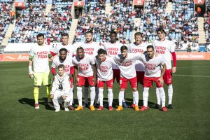 El once del Almería.