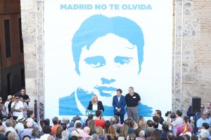 Homenaje en recuerdo a Miguel Angel Blanco, una de las víctimas de ETA