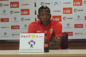 Pervis, este martes en la sala de conferencias.