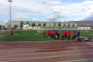 Kalu dejó esta imagen antes del entrenamiento.