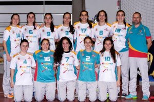 Mintonette ‘A’ de categoría juvenil femenina.