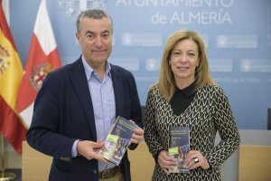 Presentación ayer con Carmelo Torres y Lola de Haro.