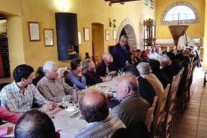 Ramírez de Arellano en la reunión con el sector