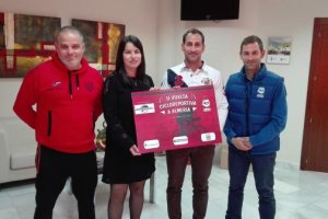Acto de la firma en el Ayuntamiento de Albox.
