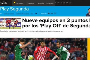 Óscar Egido y su equipo te esperan en Play Segunda.
