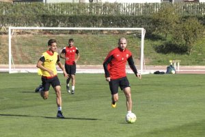 Soriano fue el autor de dos goles, uno cada portería.