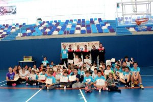 Los participantes en el Campus.