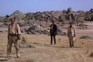 Escena de la película, El Bueno, el Feo y el Malo.