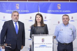 Un instante de la presentación del campeonato en la Diputación Provincial.
