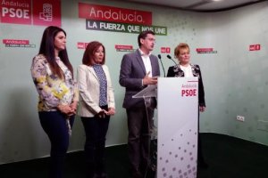 Parlamentarios del PSOE.