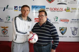 J. J. Rubí (derecha).