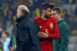 Vicente del Bosque pìde más a sus jugadores.