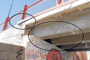 Imagen del puente de Pescadería-La Chanca.