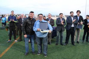 José Juan Rubí se llevó el premio de las Escuelas.