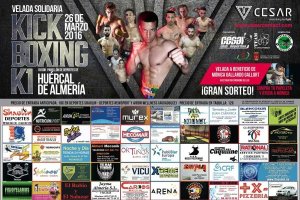 Cartel de la velada.