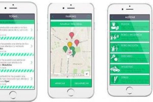 Una app ayuda a aparcar.