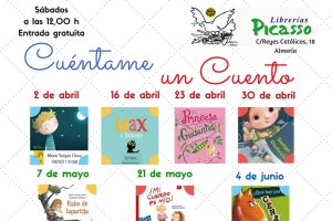 Programación Cuéntame un Cuento los sábados en Librerías Picasso