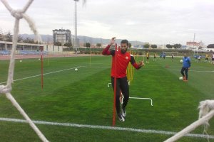 Cuéllar, este martes.