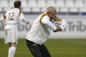 David Vidal durante su etapa en el Albacete.