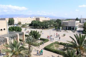 Imagen aérea del campus de la UAL