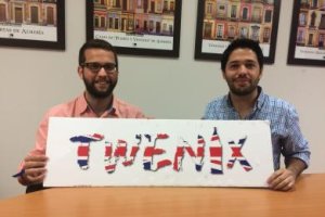 Antonio Valdivieso y Jorge Moreno, emprendedores.