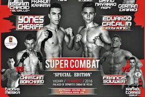 Cartel de la velada.