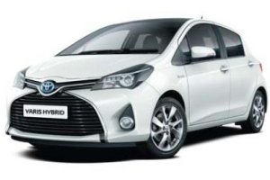 El Yaris es uno de los vehículos de la marca que está disponible en híbrido.