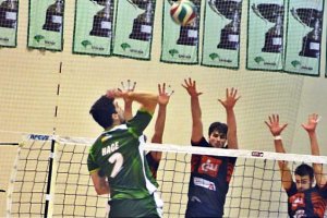 El brasileño en el partido ante Teruel.