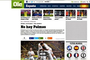 La prensa deja claro que el Madrid no dio la talla.