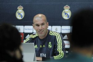 Zidane, en conferencia de prensa.