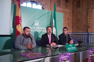 Presentación ayer de las bases de la exposición.