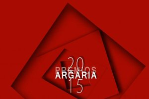 Detalle del cartel de los Premios Argaria 2015.
