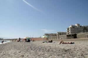 Imagen de archivo de la playa de Retamar.