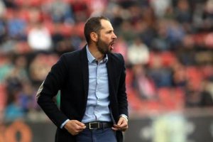 Pablo Machín, entrenador del Girona.