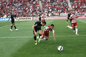 Iago Falque fue uno de los héroes del Almería.