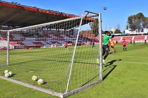 Entrenamiento del Girona en Montilivi.