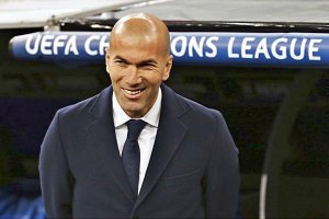 Zidane acabó contento tras la victoria.