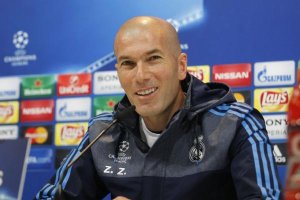 Zidane, en la conferencia de prensa previa al Real Madrid-Roma.
