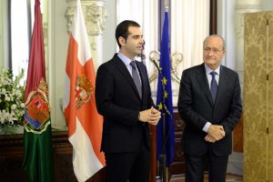 El alcalde de Almería junto al de Málaga acercando posturas entre ambas ciudades.
