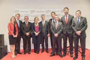 Vera Import estuvo arropada por los principales directivos de la marca alemana en España.